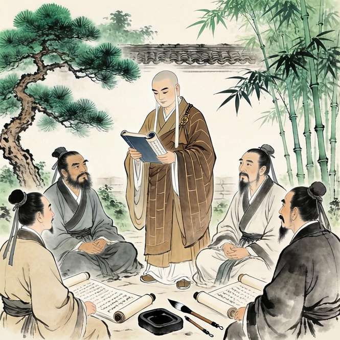 西游记 / 《西游记》里孤直公那一难 / 孤直公他们和唐僧对诗 / 到底是想干什么 / 万热度 / 可写该事件对文化领域的影响