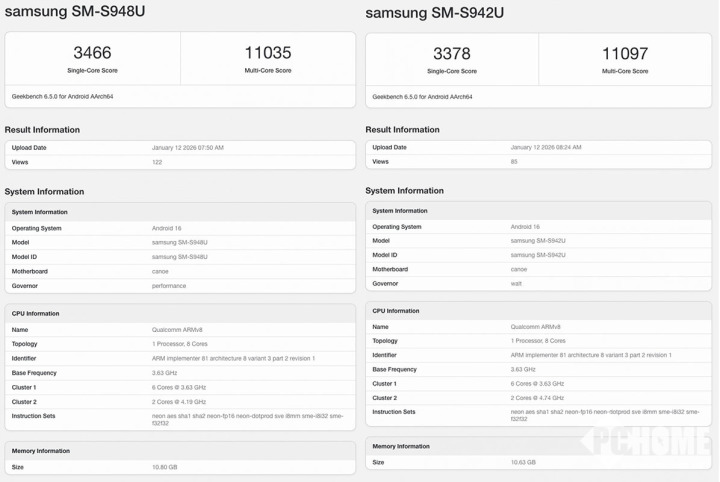 旗舰新机跑分与内存配置曝光，性能细节提前揭秘(图1)