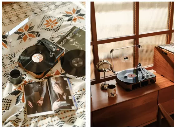 一体式便携黑胶唱机：年轻人的入门新选择，易用与音质兼得(图6)