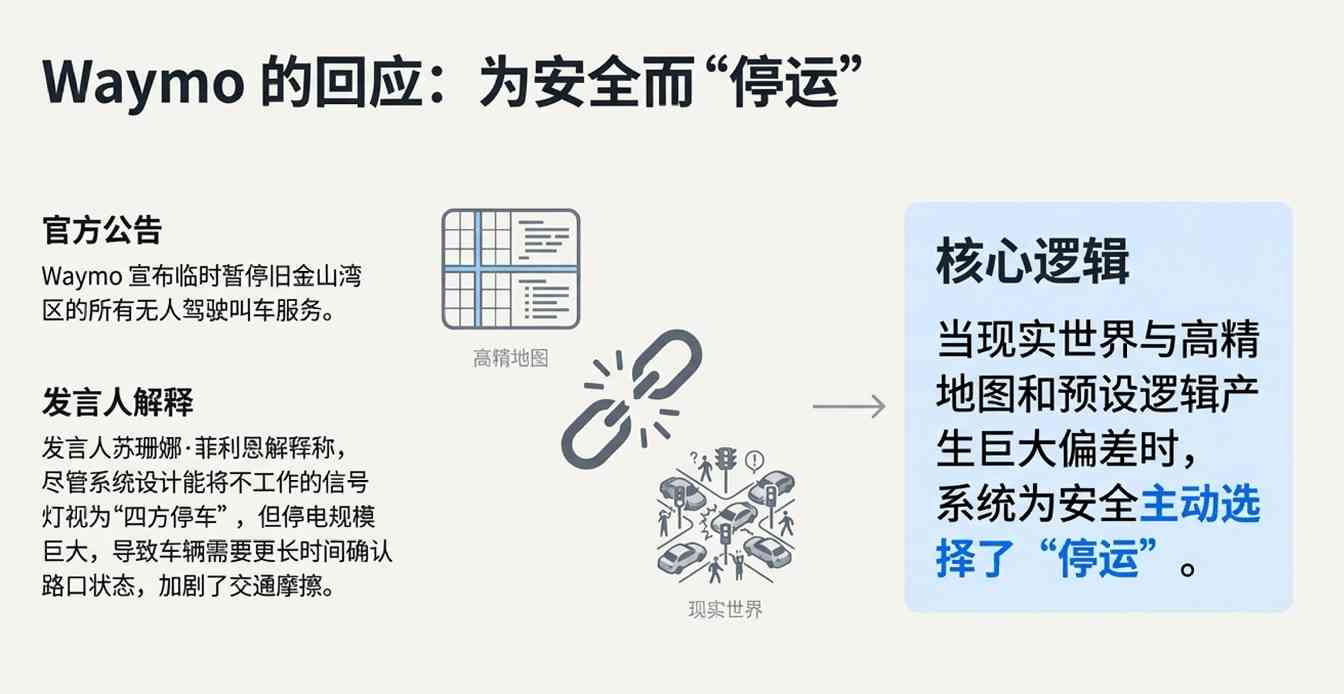 Waymo无人车遇停电集体失灵,马斯克笑看对手困境(图6) 马斯克笑疯了!谷歌无人车街头“装死”,一场大停电,暴露无人驾驶致命伤