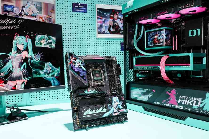 ROG X870主板新品亮相BW2025 梦幻破次元体验升级(图6)