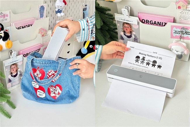 便携A4打印机成效率新引擎，教育办公场景深度融合(图2)