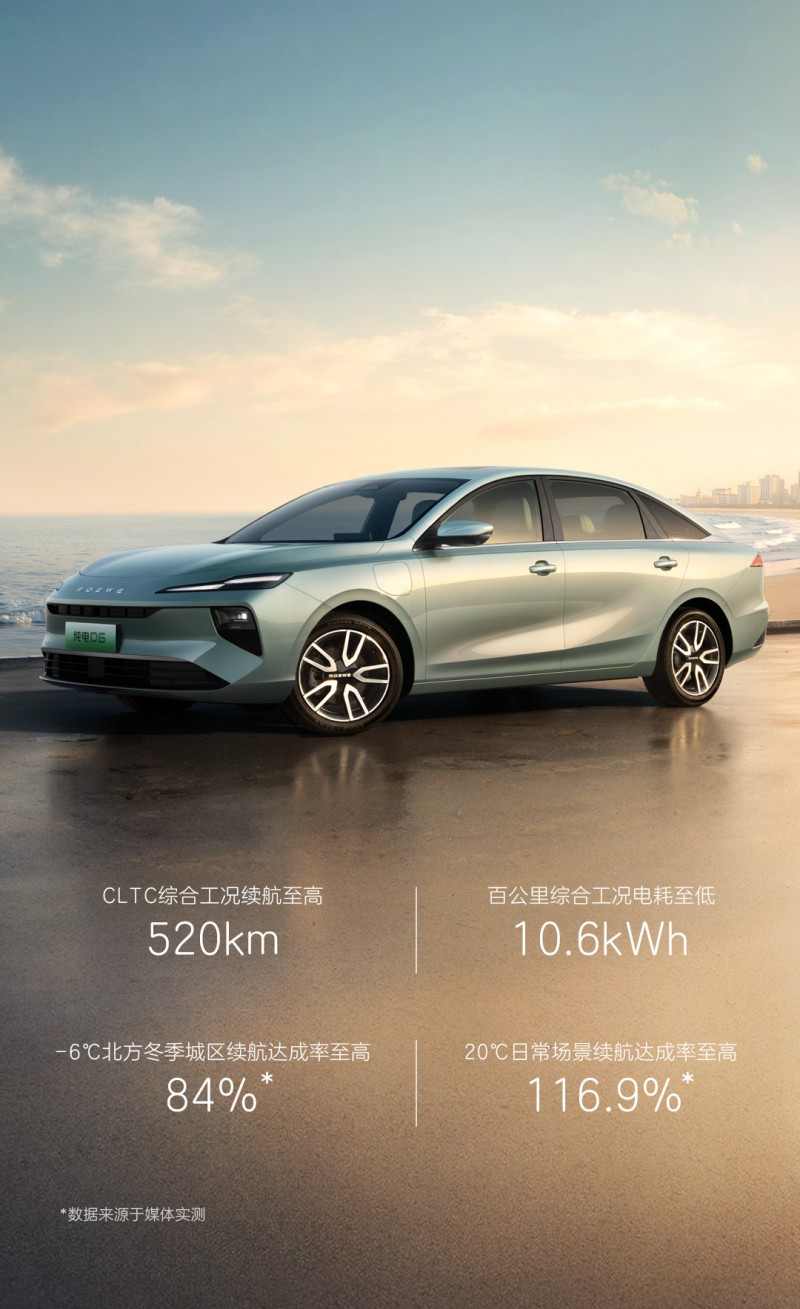 十万级纯电家轿新标杆，续航空间政策全优(图3)