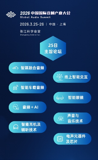 声态+AI｜2026音频产业大会全攻略(图3)