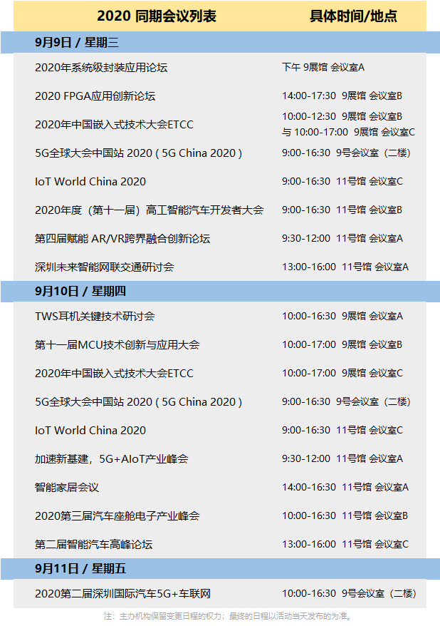 ELEXCON电子展全攻略｜交通餐饮+防疫指南(图15)