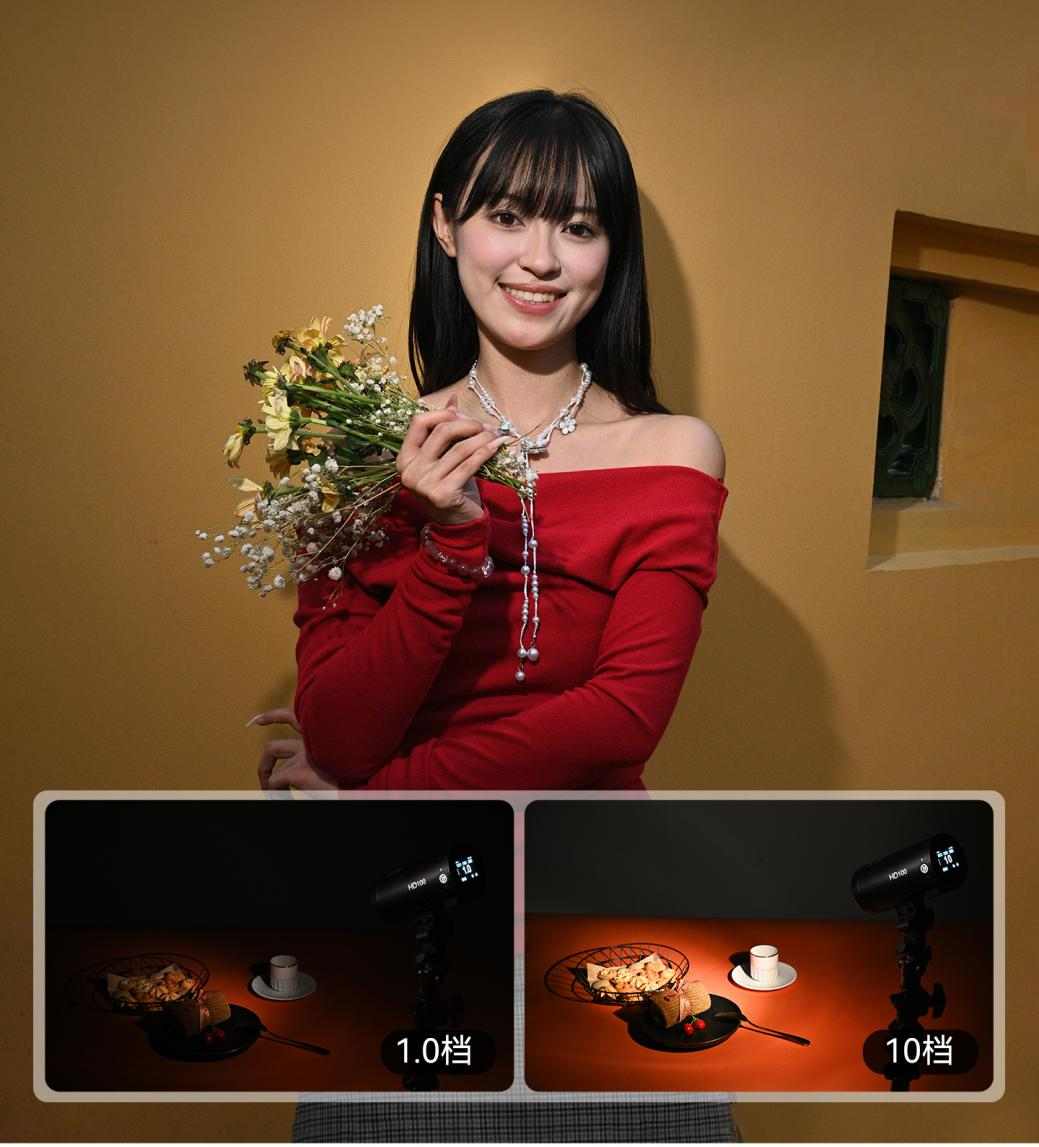 小巧便携外拍闪光灯｜HD100性能全攻略(图5)