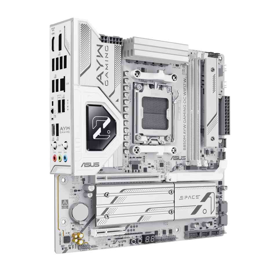 华硕B850M AYW GAMING OC WIFI7 W主板预约全攻略(图6)