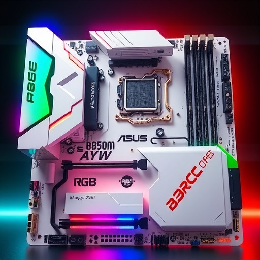 华硕B850M AYW OC WIFI7 W主板开售 白色超频新神器(图2) 华硕B850M AYW OC WIFI7 W主板开售 白色超频新神器(图2)