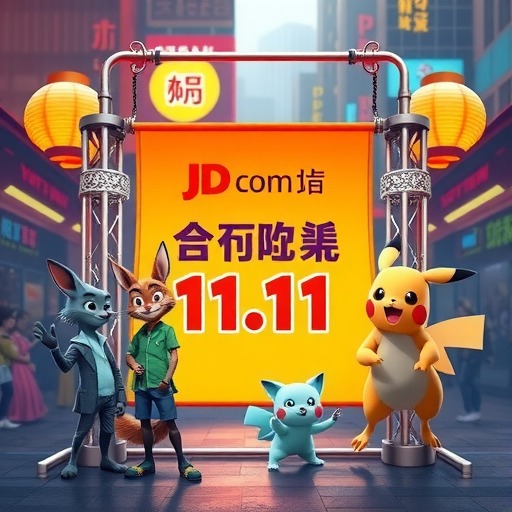 疯狂动物城、宝可梦都来了！京东11.11吃喝玩乐惊喜日 超多IP联名款1元秒杀(图1)