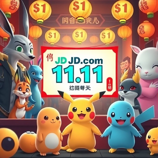 疯狂动物城、宝可梦都来了！京东11.11吃喝玩乐惊喜日 超多IP联名款1元秒杀(图4)