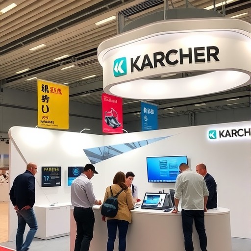 第八届进博会倒计时5天，德国卡赫进入布展冲刺阶段(图1)