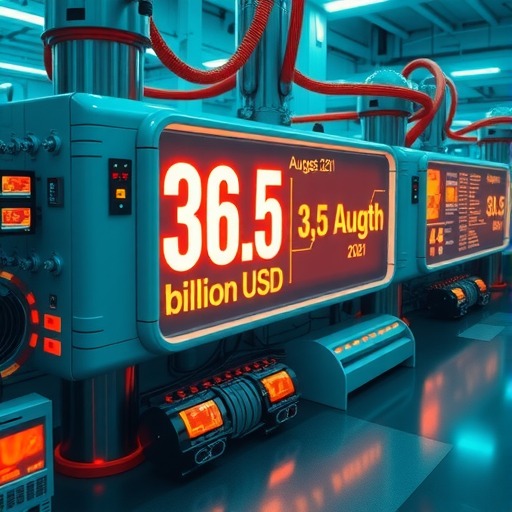 2021年8月北美半导体设备制造商出货金额为36.5亿美元,同期增长37.6%(图1)