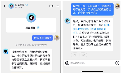 抖音反诈智能答疑上线：私信识别风险全天自动响应实用指南(图2)