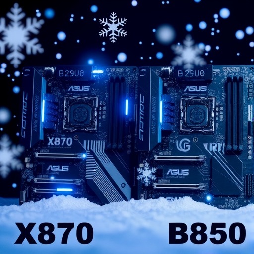 迷你吹雪主板将至 华硕X870/B850吹雪主板双12帮你解馋(图3)