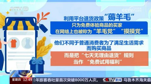 七天无理由退货政策不支持摸摸党行为｜法律解读(图1)