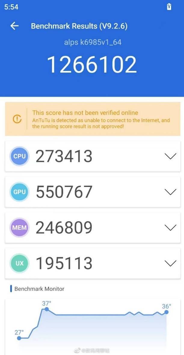 天玑9200性能跑分破126万｜旗舰芯片新标杆(图2)