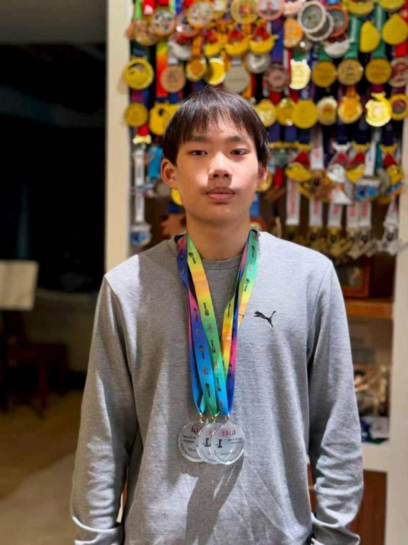 少年风采：阮童恩(Tony Ruan) ACAMIS 2025勇夺两金一银(图4)