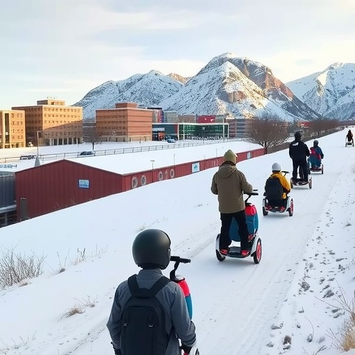 从城市通勤到冰雪赛场，九号滑板车助力国际滑雪赛事高效运行