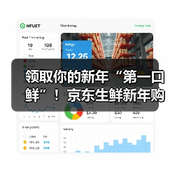 领取你的新年“第一口鲜”！京东生鲜新年购物季开启，多款爆品满199元享6.5折（图1）