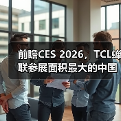 前瞻CES 2026，TCL蝉联参展面积最大的中国企业（图4）