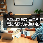 从繁琐到智慧 三星AI神 黑钻热泵洗烘旗舰定义高效生活新范式（图2）