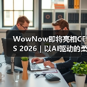 WowNow即将亮相CES 2026｜以AI驱动的柔性制造，探索消费端创意直连制造的新路径（图1）