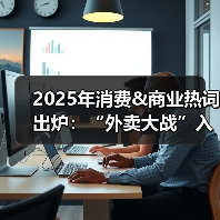 2025年消费&商业热词出炉：“外卖大战”入选 多维度竞争让消费者有了更多元选择（图1）