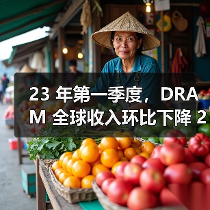 23 年第一季度,DRAM 全球收入环比下降 21%,为 97 亿美元(图4) 23 年第一季度,DRAM 全球收入环比下降 21%,为 97 亿美元(图4)