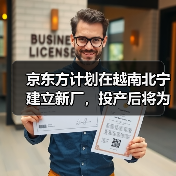 京东方计划在越南北宁建立新厂,投产后将为苹果供货(图3) 京东方计划在越南北宁建立新厂,投产后将为苹果供货(图3)