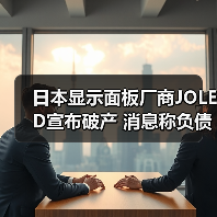 日本OLED厂商破产｜负债337亿日元重组计划曝光