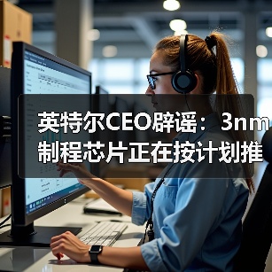英特尔CEO辟谣3nm制程芯片推进中