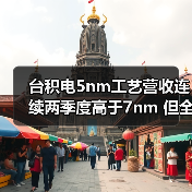 台积电5nm工艺营收连续两季度高于7nm 但全年仍有差距（图2）