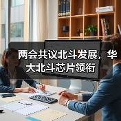 两会共议北斗发展，华大北斗芯片领衔（图4）