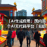 「AI生成应用」国内首个AI无代码平台「易鲸云」，正式对外开通预约体验（图4）
