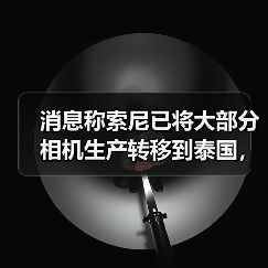 消息称索尼已将大部分相机生产转移到泰国，中国工厂自给自足（图3）