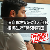 索尼相机生产转移泰国，中国工厂专注本土市场｜产业动态
