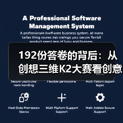 192份答卷的背后:从创想三维K2大赛看创意价值(图1) 192份答卷的背后:从创想三维K2大赛看创意价值(图1)