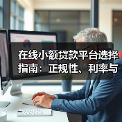 在线小额贷款平台选择指南：正规性、利率与避坑要点解析（图4）