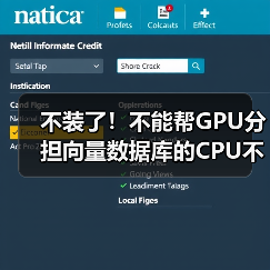 不装了！不能帮GPU分担向量数据库的CPU不是好至强（图3）