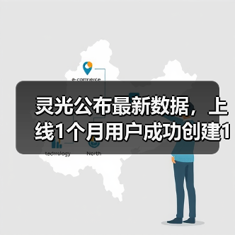 灵光公布最新数据，上线1个月用户成功创建1200万个闪应用（图2）