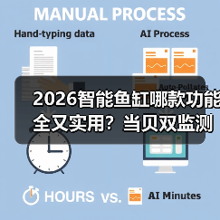 2026智能鱼缸哪款功能全又实用？当贝双监测+预警，异常即时提（图2）