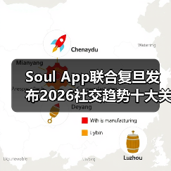 Soul App联合复旦发布2026社交趋势十大关键词(图1) Soul App联合复旦发布2026社交趋势十大关键词(图1)