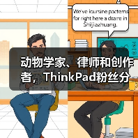 动物学家、律师和创作者,ThinkPad粉丝分享“了不起”故事(图1) 动物学家、律师和创作者,ThinkPad粉丝分享“了不起”故事(图1)