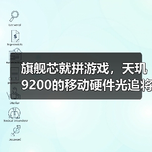 旗舰芯就拼游戏，天玑9200的移动硬件光追将成2023高端手机标配（图2）