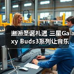 邂逅圣诞礼遇 三星Galaxy Buds3系列让音乐相伴生活(图1) 邂逅圣诞礼遇 三星Galaxy Buds3系列让音乐相伴生活(图1)