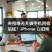 央视曝光天猫手机回收猫腻!iPhone 以旧换新选对平台才省心(图3) 央视曝光天猫手机回收猫腻!iPhone 以旧换新选对平台才省心(图3)