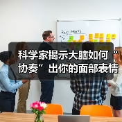 科学家揭示大脑如何“协奏”出你的面部表情（图1）