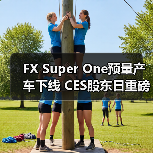 FX Super One预量产车下线 CES股东日重磅发布新品及公布完整量产交付计划（图2）