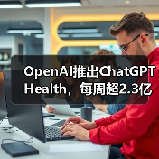 OpenAI推出ChatGPT Health，每周超2.3亿人咨询健康问题（图1）
