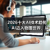 2026十大AI技术趋势 ：AI迈入物理世界，从预测词汇走向预测世界状态（图1）